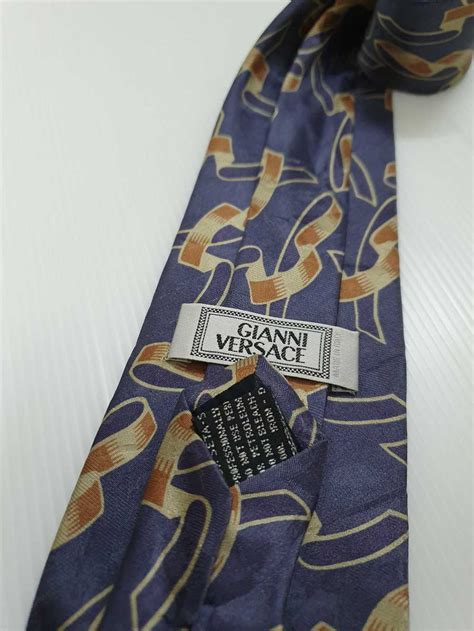 vintage gianni versace tie|vintage gianni versace label.